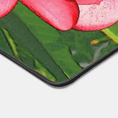 Plumeria Schreibtischunterlage (Ecke)