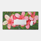 Plumeria Schreibtischunterlage (Tastatur & Maus)