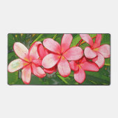 Plumeria Schreibtischunterlage (Vorderseite)