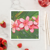 Plumeria Serviette (Beispiel)