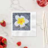 Plumeria Serviette (Beispiel)