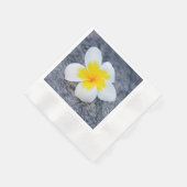 Plumeria Serviette (Ecke)