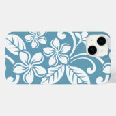 PLUMERIA (SLATE BLAUE) Case-Mate iPhone HÜLLE (Rückseite (Horizontal))