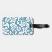 ?PLUMERIA (SLATE BLAUE) GEPÄCKANHÄNGER (Rückseite horizontal)