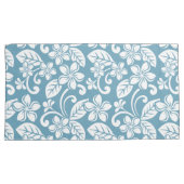 PLUMERIA (SLATE BLAUE) KISSENBEZUG (Vorderseite-Rechts)