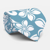 PLUMERIA (SLATE BLAUE) KRAWATTE (Gerollt)