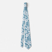 PLUMERIA (SLATE BLAUE) KRAWATTE (Rückseite)