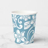 PLUMERIA (SLATE BLAUE) PAPPBECHER (Rechts)