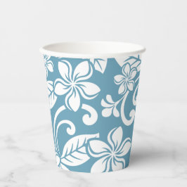 PLUMERIA (SLATE BLAUE) PAPPBECHER