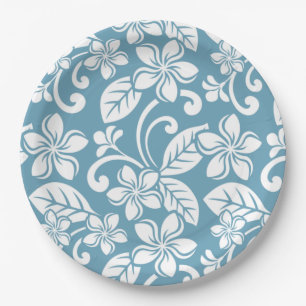 PLUMERIA (SLATE BLAUE) PAPPTELLER