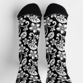 PLUMERIA-SOCKS (SCHWARZ) SOCKEN (Oben)