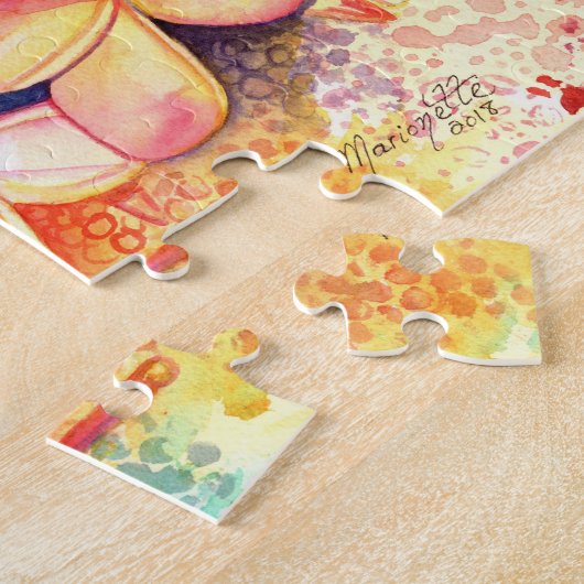 Plumeria-Spaß Puzzle (Seite)