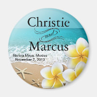 Plumeria Starfish Beach Tropischer Gefallen