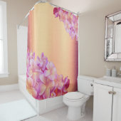 Plumeria Sunset Duschvorhang (Beispiel)