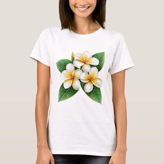 Plumeria T-Shirt (Vorderseite)