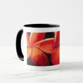 Plumeria Tasse (Vorderseite Links)