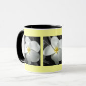Plumeria-Tasse Tasse (Vorderseite Links)