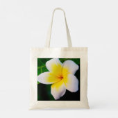 Plumeria Tragetasche (Rückseite)