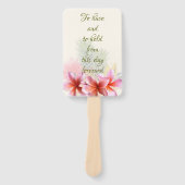 Plumeria Tropical Hawaiian haben Fächer (Vorderseite)