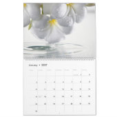 Plumeria Zen Calendar Kalender (Jan 2027)