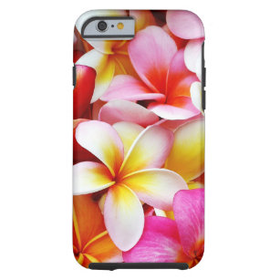 Plumeriafrangipani-Hawaii-Blume besonders Tough iPhone 6 Hülle