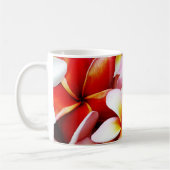 Plumeriafrangipani-Hawaii-Blumen-Hawaiianer-Blumen Kaffeetasse (Links)