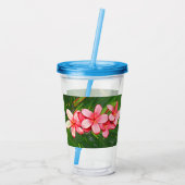 Plumerias Acryltrinkbecher (Rückseite)