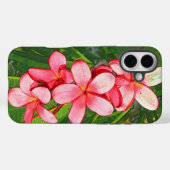 Plumerias Case-Mate iPhone Hülle (Rückseite (Horizontal))