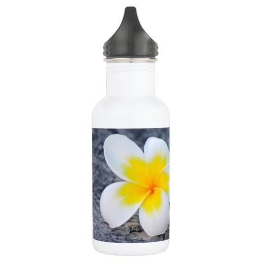 Plumerias Edelstahlflasche (Links)