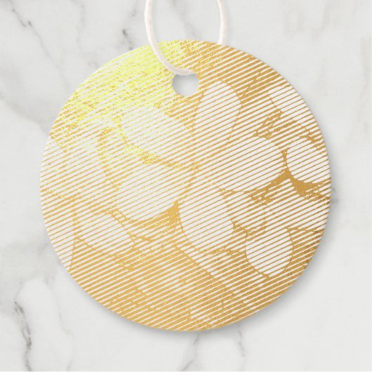 Plumerias Geschenkanhänger (Vorderseite)