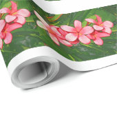 Plumerias Geschenkpapier (Rolleneckpunkt)