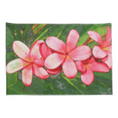 Plumerias Kissenbezug (Rückseite-Rechts)