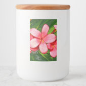 Plumerias Lebensmitteletikett (Vorderseite)