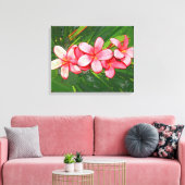 Plumerias Leinwanddruck (Insitu (Wohnzimmer))