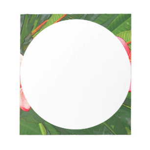 Plumerias Notizblock