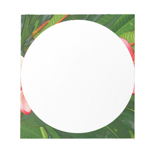 Plumerias Notizblock (Vorderseite)