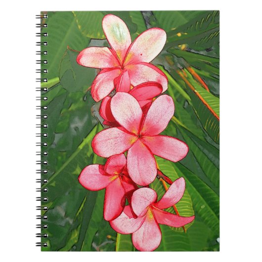 Plumerias Notizblock (Vorderseite)