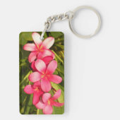 Plumerias Schlüsselanhänger (Rückseite)