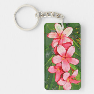 Plumerias Schlüsselanhänger