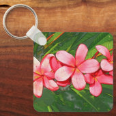 Plumerias Schlüsselanhänger (Vorderseite)