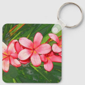 Plumerias Schlüsselanhänger (Rückseite)