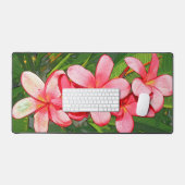 Plumerias Schreibtischunterlage (Tastatur & Maus)