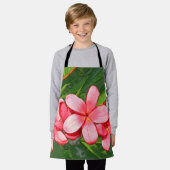Plumerias Schürze (Getragen)