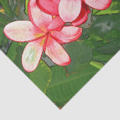 Plumerias Seidenpapier (Ausschnitt)