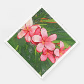 Plumerias Serviette (Ecke)