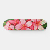Plumerias Skateboard (Horizontal)