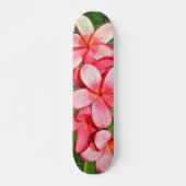 Plumerias Skateboard (Vorne)