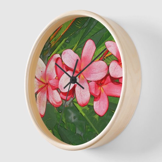 Plumerias Uhr (Winkel)