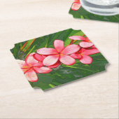 Plumerias Untersetzer (angewinkelt)