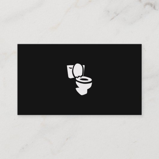 Plummers Visitenkarte (Vorderseite)